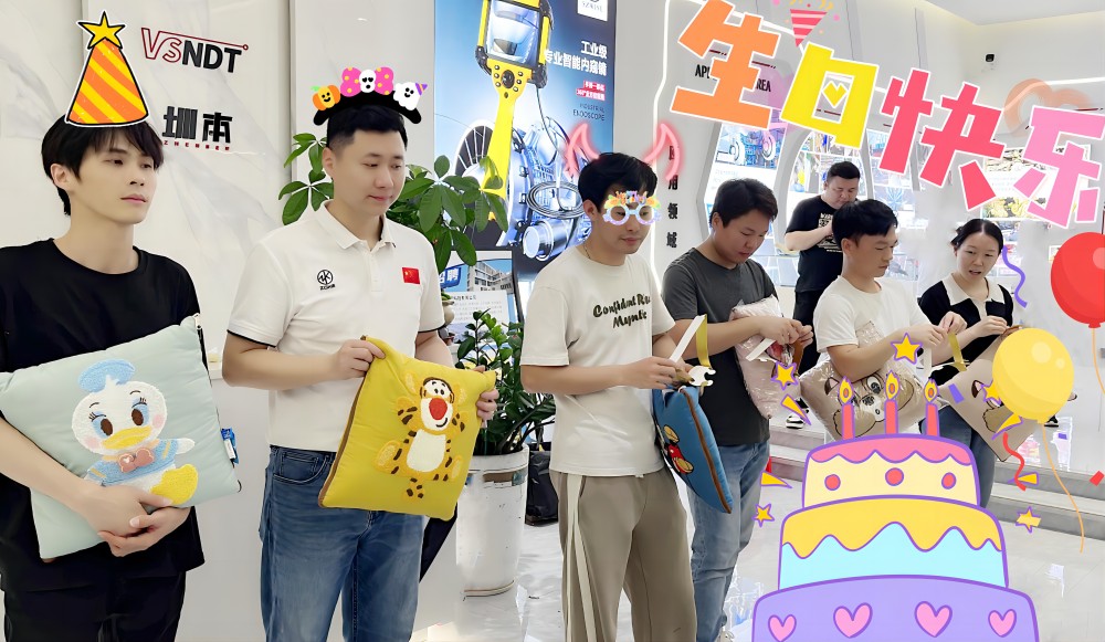 定格美好，感恩相遇丨微視光電舉辦員工生日會(huì)